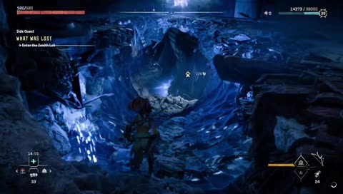Aloy's back in the lab, OH SH-