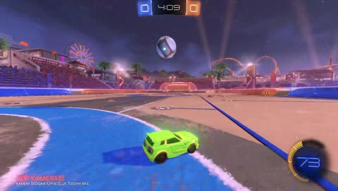 Karşı takıma pompalarkene