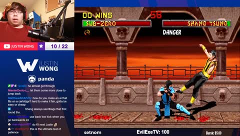 Shang Tsung Torturing Justin