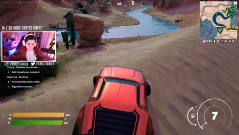 para escucha su voz en la radio de fornite