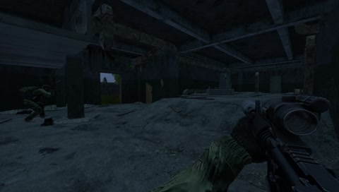 [2v2+] Run down to the backside to the cut in the fence to the left