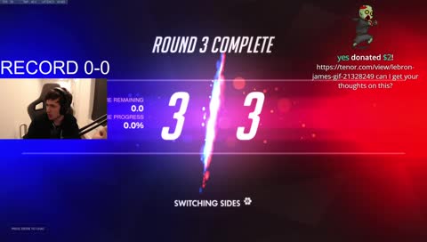 Hitting Lebron from the back