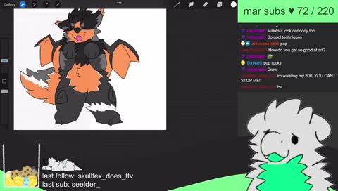 Dragon Angry at Squeaks