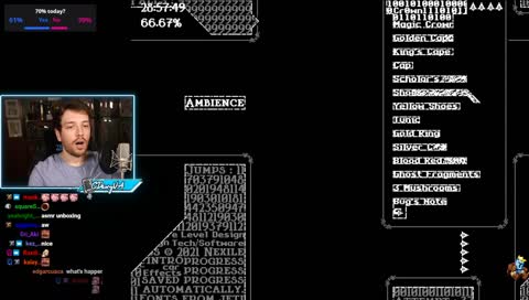 Connor gifts to mousey 