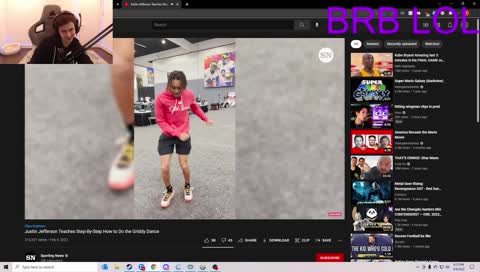 Super does the griddy 