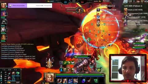 Kalzito zoneando o fire