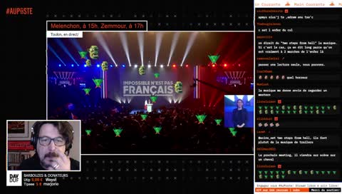 Le signe pour MMLePen (regardez la LSF)