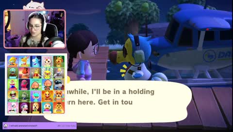 She thought she invited him to her island....
