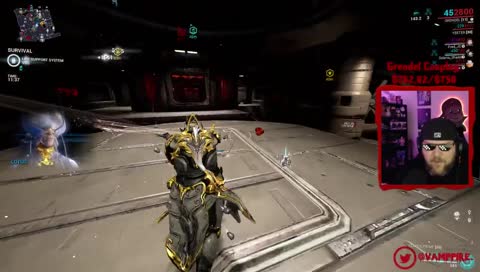 The face of him realising his mistake. :)