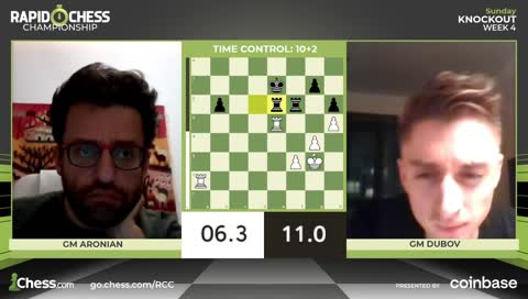 Arronian beats Dubov 