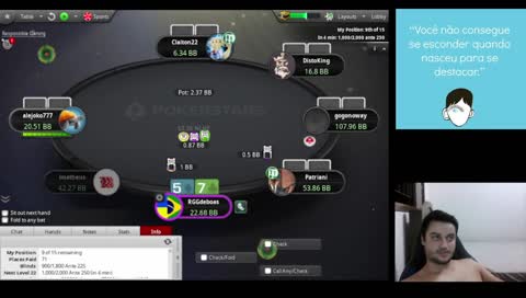 Será que se peidar da pra escutar na live?