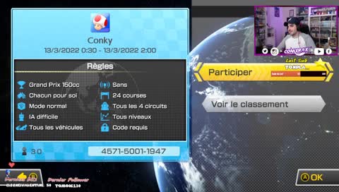 Team CKX #CKX_Conker #MK8D #8ans #Youtube