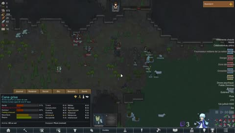 Il est trop fort lui... il est mort.