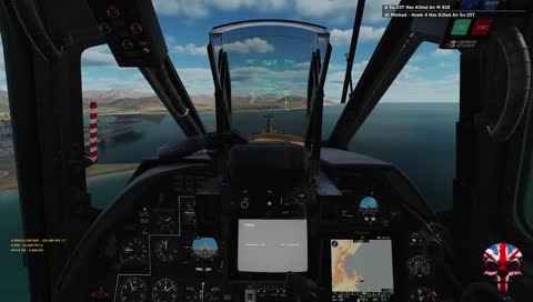 DCS World - Take off 06 = Trimmer system 20% auto control explained