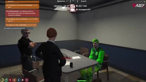 March Fooze receives his charges