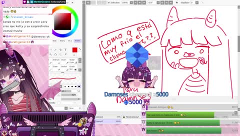 No podemos oirla pero se muere por dentro