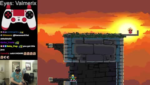 Jump king blindfolded 