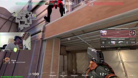 UK monkey agruin with the goat kennyS