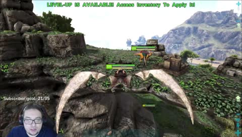 Alien in jurassic park