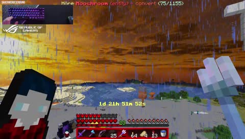 Noch nie hat sich einer so arg auf ein Gewitter gefreut 