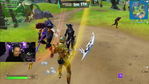Nick q's up with a Fortnite God!