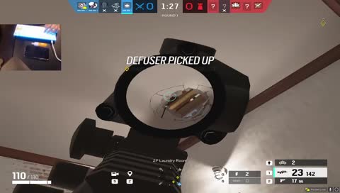 Crosshair placement on point 