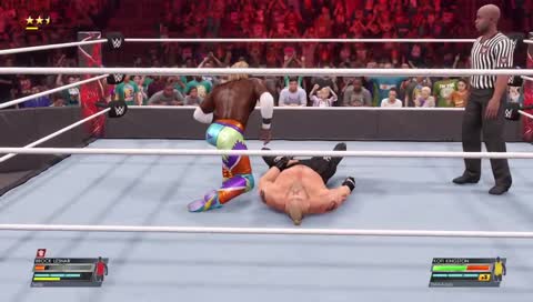 Kofi splash not reversable - WWE 2k22