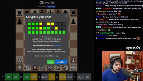 I think he's hooked LOL