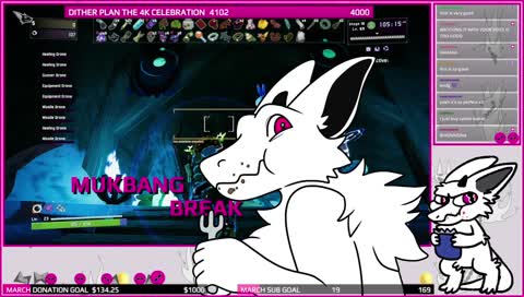 pngtuber requires dither to talk with mouth full