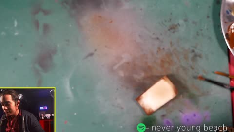Matt's been painting for too long