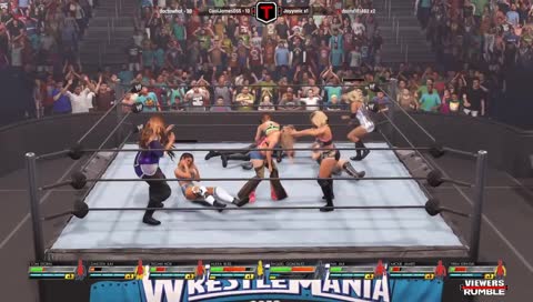  WWE2K22 my new finisher, the REAR END!!!!