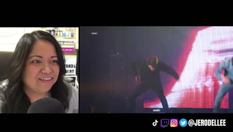 When the infamous Jeno fancam made Jerodelle yeet out of her seat