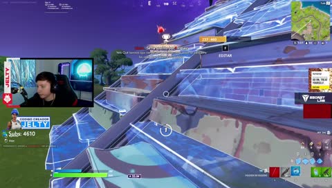 Donación XD mientras Jelty le gana con gallito incluido :D