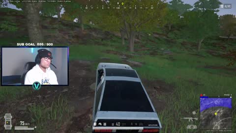 Dude badass-ily jumps over car - immediately wishes he hadn't. Then Dies. The End.
