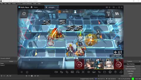 Frostnova gets clapped