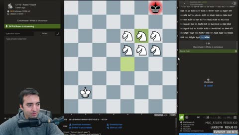 Eric been hitting the good stuff