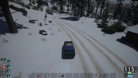 Rage rolls to gas station with no fuel left lucky lucky