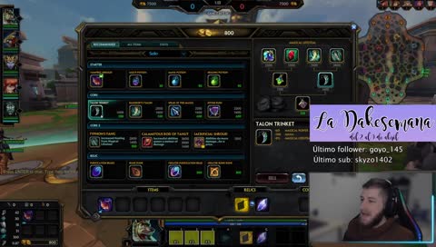 R de Resumen del canal