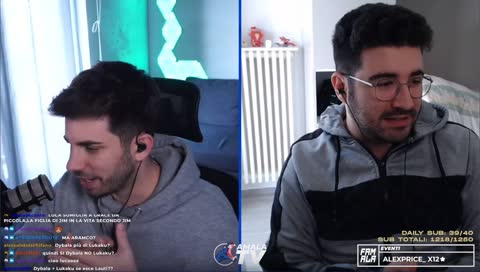Un pazzo interviene in live SERIA e scappa