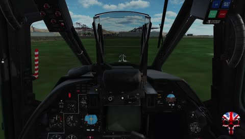 DCS World - Startup Sequence 2 = Black Shark Kamov Ka-50 - Red Light, INU UP, K-041 UP, ABIRS UP