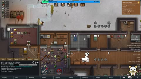 Szorek ma brudne tuptaczki