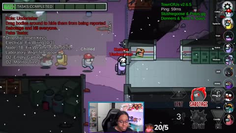 Tay puts herself into defense mode!