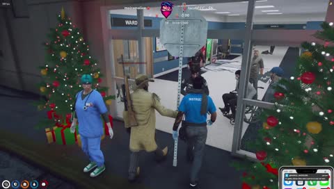 The Bounty Hunters find Officer Baas.