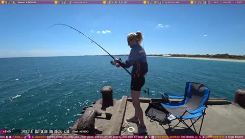 And she's got the biggest blowie of them all