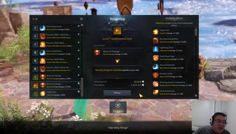 gem rerolling 90k a tap