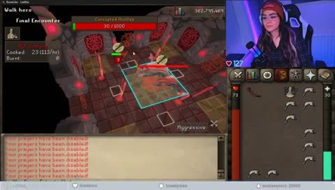 Red click Sadge