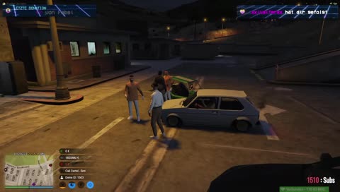 Bargarda fährt Golf 