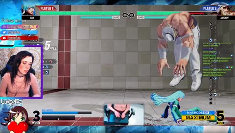 Crying in Spanish to git gud at KOF