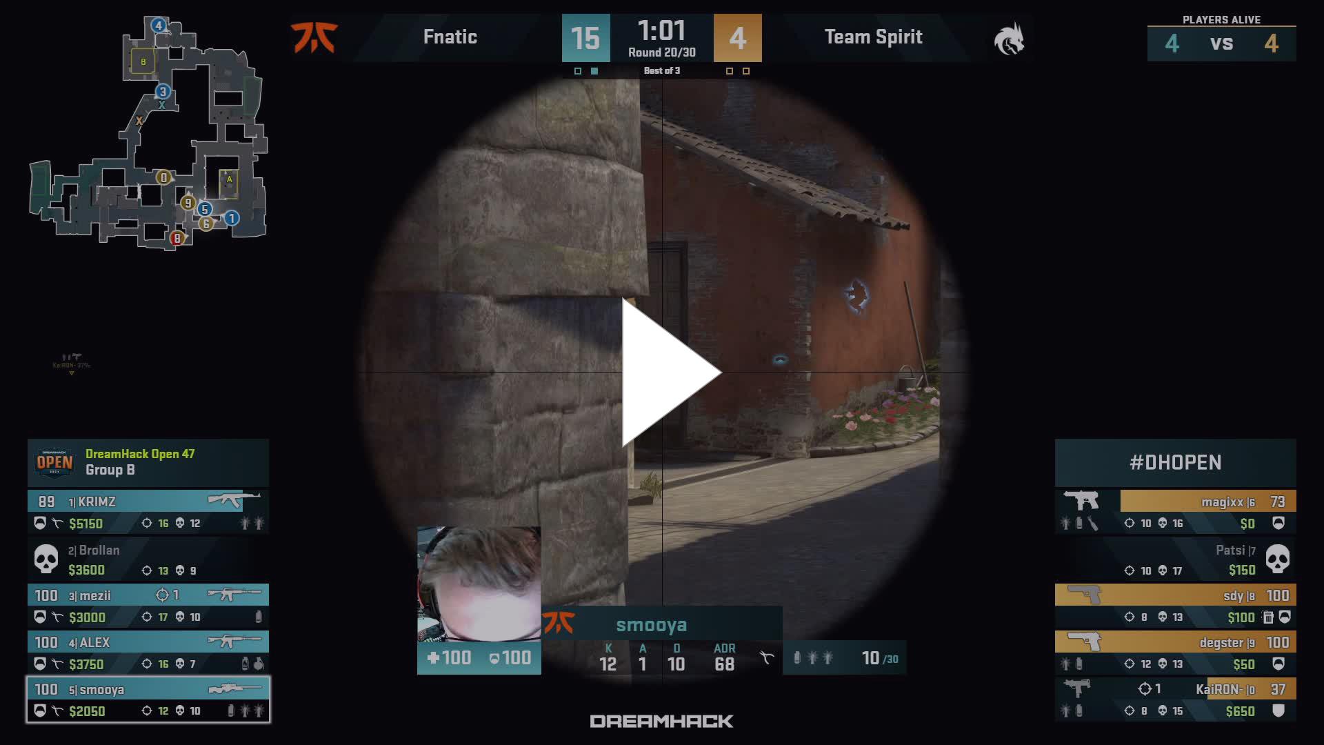 Krimz 4 Quick Ak Kills 2 Hs On The Bombsite A Defense Finishing Frags To Secure The Match Win Twitch