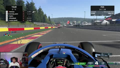 Idreau termine la FIA